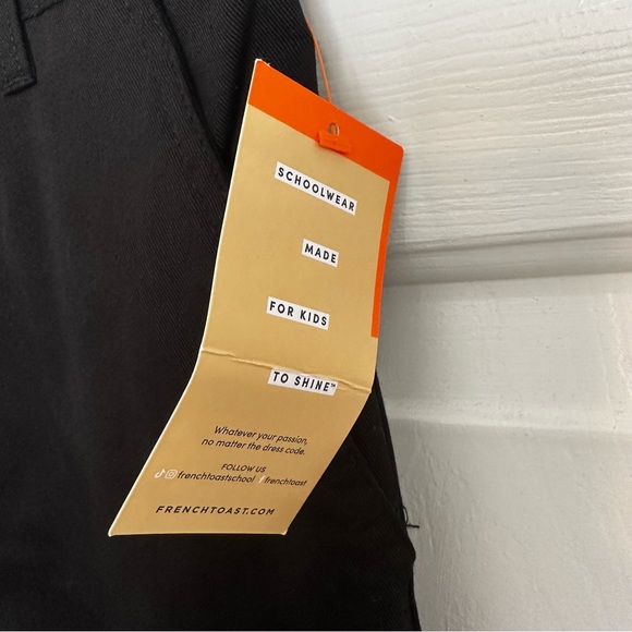 French Toast Black NWT Size 16 Long Shorts - Picture 5 of 6